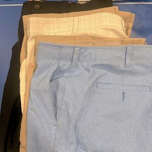 5pairs golf shorts. Various colors size 42
